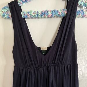 J. Crew Navy Maxi Dress